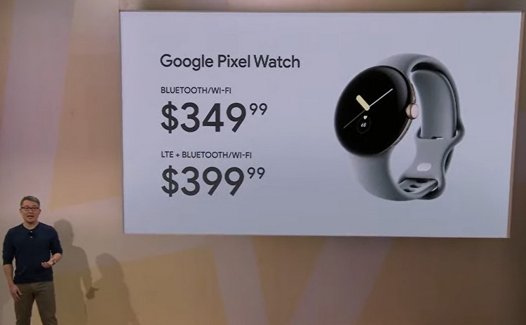Google представила компактные наручные часы в корпусе из нержавеющей стали.