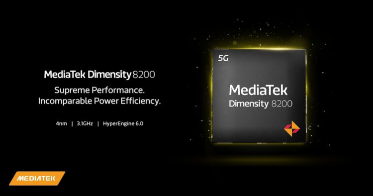 MediaTek выпустила производительный процессор Dimensity 8200 с частотой до 3,1 ГГц и поддержкой камер на 320 Мпикс.