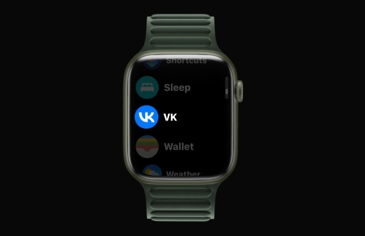 Для Apple Watch стало доступно официальное приложение «ВКонтакте».