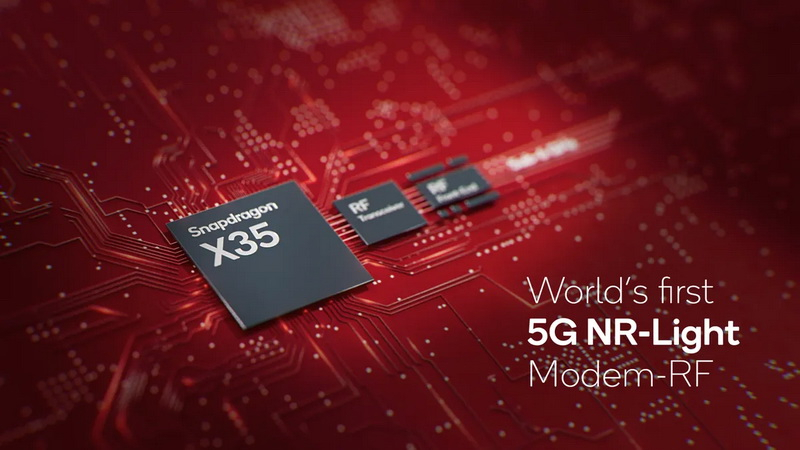 Qualcomm представила чип Snapdragon X35 поддержкой нового стандарта 5G NR Light.
