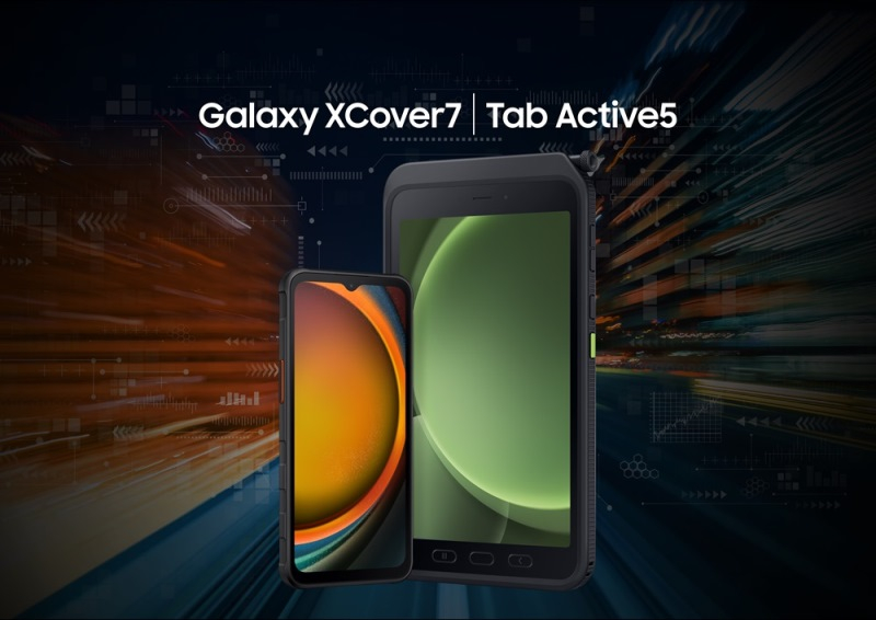 Защищённый смартфон и пленшет: Samsung представила Galaxy XCover7 и Galaxy Tab Active5.