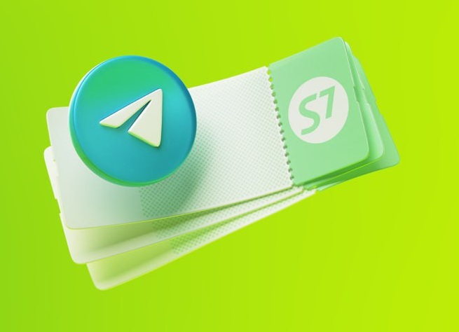 В Telegram стало можно купить авиабилеты на рейсы S7 Airlines.