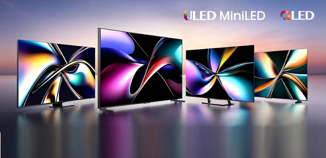 Hisense выпустила Mini-LED и QLED-телевизоры модельного ряда 2025 года. Hisense выпустила Mini-LED и QLED-телевизоры модельного ряда 2025 года.