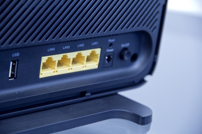 GPON-роутер домашнего интернета.