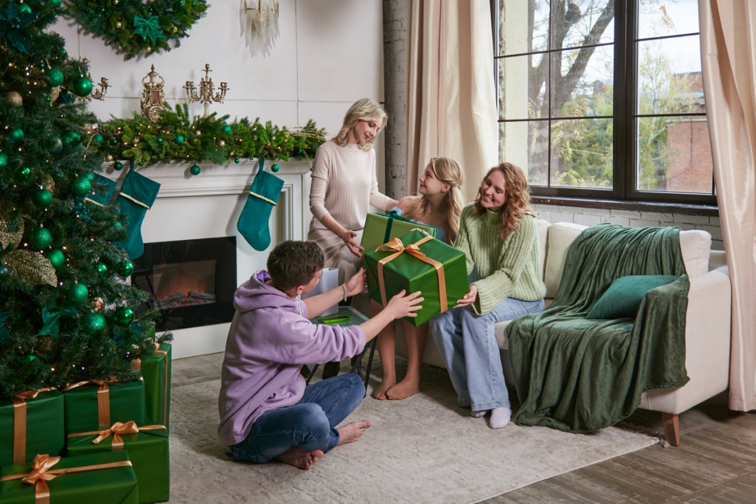 Новогодние подарки.