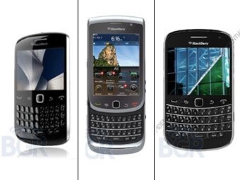 Три новых смартфона BlackBerry.