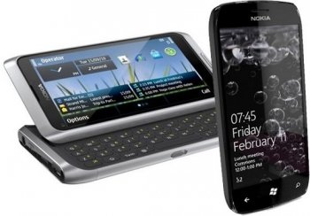 Nokia E7 и Windows Phone 7.