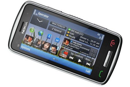 Так выглядит новый Nokia C6-01.