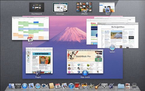 Mac OS X 10.7 Lion.