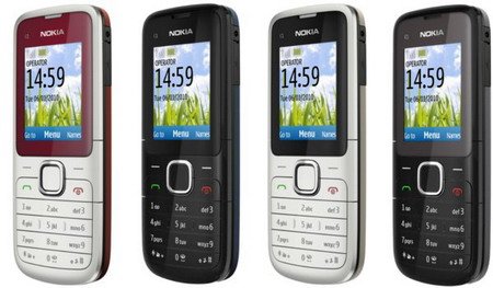 В России начались продажи телефона Nokia C1-01.