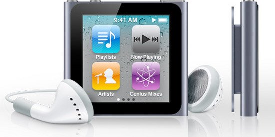 Новый плеер Apple iPod nano.