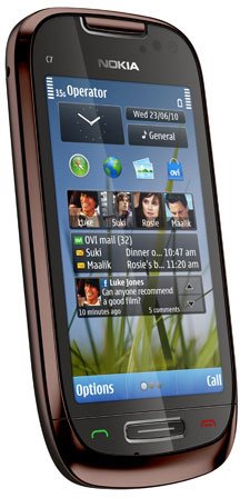 Nokia C7 будет продаваться по цене 18 000 рублей.