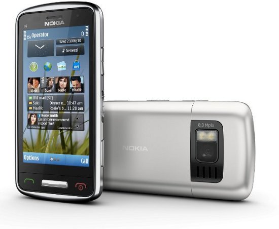 Nokia C6 будет продаваться по цене 14 000 рублей.