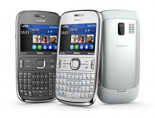 Nokia Asha 302.