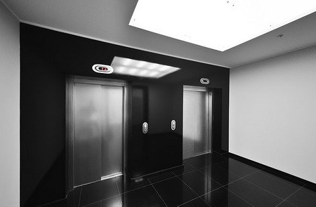 Лифты в ЦОДе МегаФона.