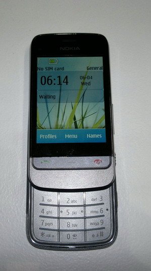 Слайдер Nokia X3.